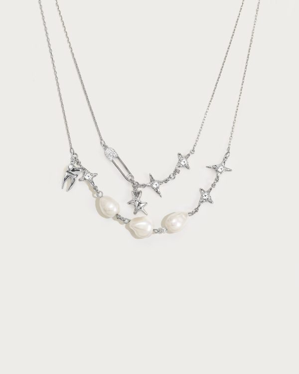 The Mellow Necklace in Silver