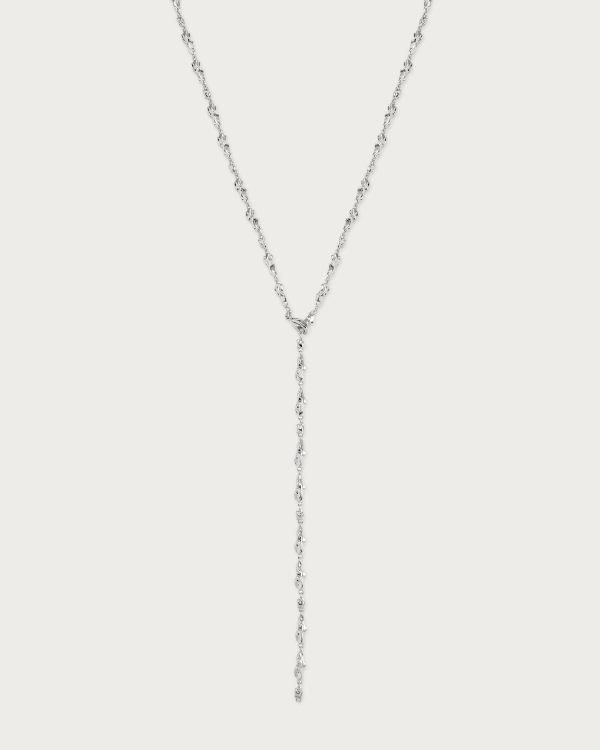Silver Clusters Necklace