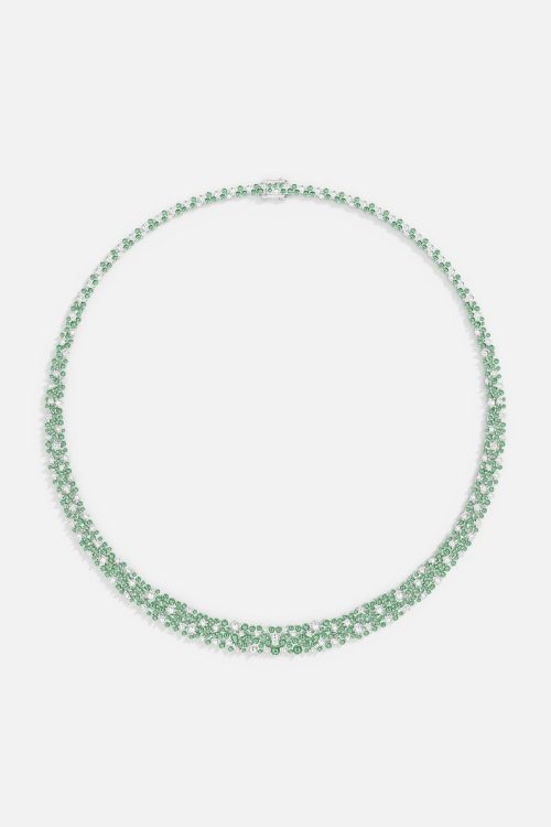 Pastel Green Drop Choker