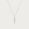 Silver Anchovy Necklace