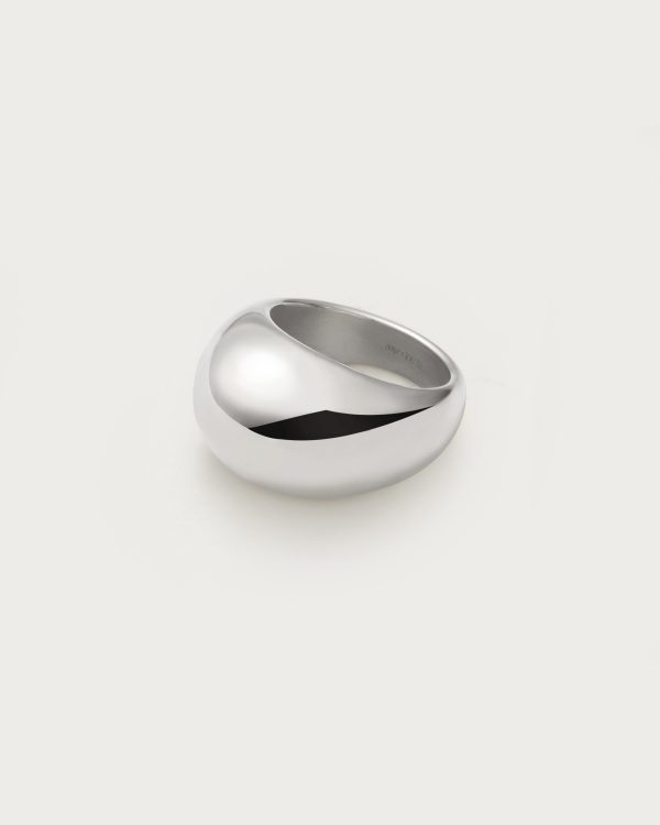 Silver Chunky Ring