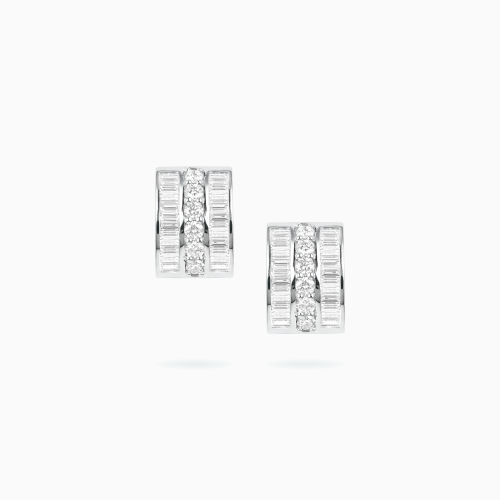 18K White Gold Sapphire & Diamond Ring