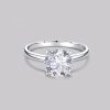 Solitaire Round Diamond Ring (2ct)