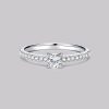 Pavé Round Diamond Ring (0.39ct)