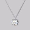 Solitaire Round Diamond Necklace (2ct)