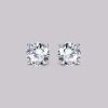 Round Diamond Stud Earrings (0.30ct)