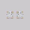 Round Diamond Stud Earrings (0.50ct)