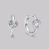 Round Diamond Huggie Earrings (0.28ct)
