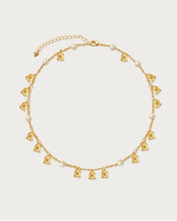 Lily of the Valley Pearl Choker