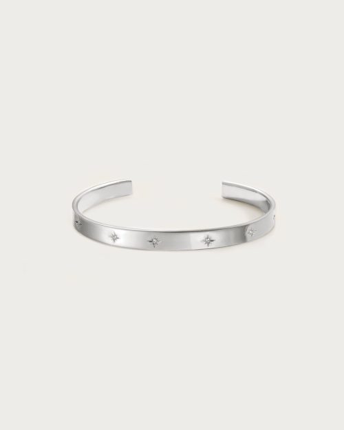 Sunset Boulevard Bangle in Silver