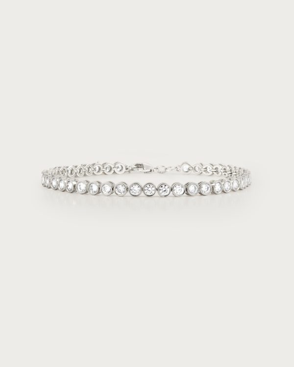 Tennis Bracelet in Silver