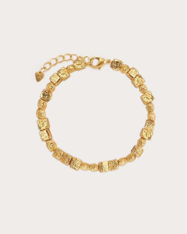 Textured Square Bracelet