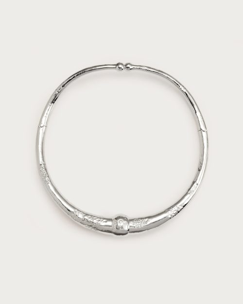 The Muse Choker in Silver
